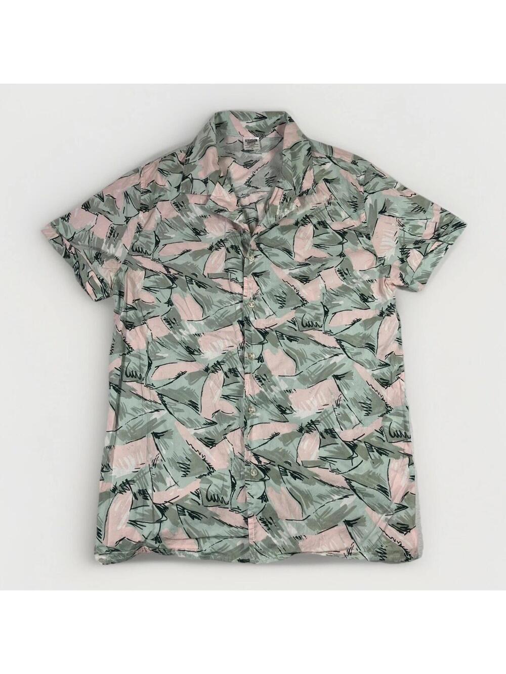 Stranger Things Shirt Mens M Medium Jim Hopper Date Hawaiian Aloha Netflix Shirt
